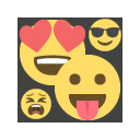 Emoji Insanity  screen for extension Chrome web store in OffiDocs Chromium