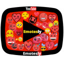 Emotesly  screen for extension Chrome web store in OffiDocs Chromium
