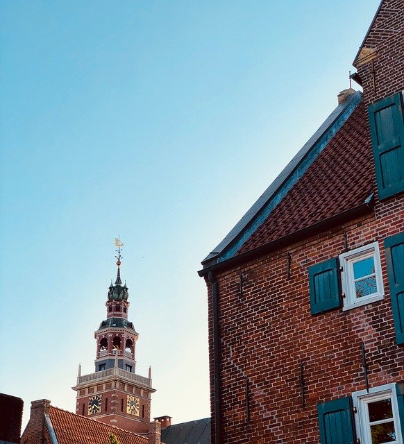 Free download Empty East Frisia Historic Center -  free photo or picture to be edited with GIMP online image editor