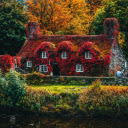 Enchanted Autumn Cottage  screen for extension Chrome web store in OffiDocs Chromium