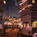 Enchanted City in Bloom  screen for extension Chrome web store in OffiDocs Chromium