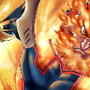 Endeavor My Hero Academia MHA Anime Theme  screen for extension Chrome web store in OffiDocs Chromium