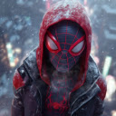 Ender Miles Morales Snow Time Live Spiderman Wallpaper  screen for extension Chrome web store in OffiDocs Chromium