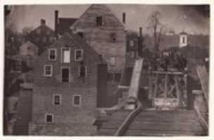 Free download End of the Bridge after Burnsides Attack, Fredericksburg, Virginia free photo or picture to be edited with GIMP online image editor