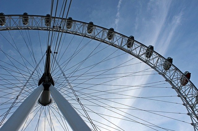 Gratis download Engeland London The Eye - gratis foto of afbeelding om te bewerken met GIMP online afbeeldingseditor