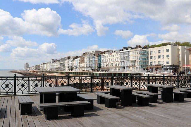 Free download England Promenade Hastings -  free photo or picture to be edited with GIMP online image editor