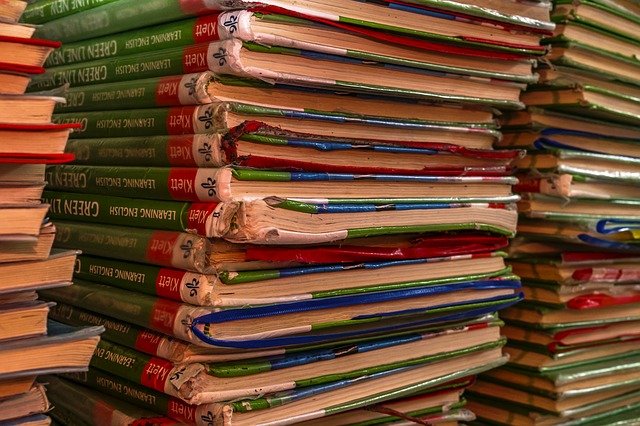 Free download english books book stack free picture to be edited with GIMP free online image editor