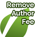 Envato Authors: No Author Fee  screen for extension Chrome web store in OffiDocs Chromium