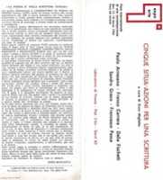 Free download Enzo Miglietta - Cinque situa-azioni per una scrittura, 1984 free photo or picture to be edited with GIMP online image editor