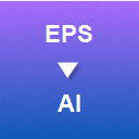 EPS to AI Converter  screen for extension Chrome web store in OffiDocs Chromium