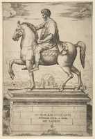 Free download Equestrian Statue of Marcus Aurelius free photo or picture to be edited with GIMP online image editor