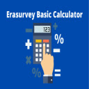 erasurvey Calculator  screen for extension Chrome web store in OffiDocs Chromium