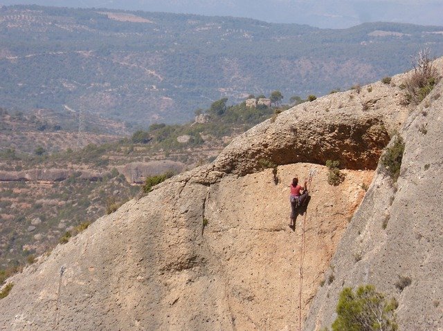 Free download Escalation Climber Rock -  free photo or picture to be edited with GIMP online image editor