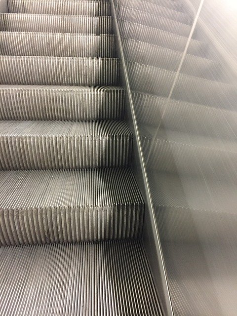 Template Photo Escalator Stairs Railway Station for OffiDocs