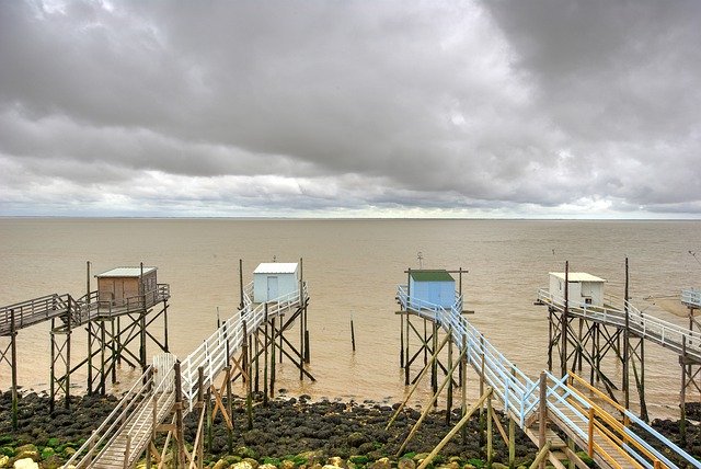 Free download Estuary Gironde Cabin -  free photo or picture to be edited with GIMP online image editor