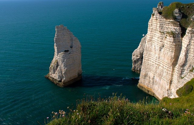 Baixe gratuitamente a imagem gratuita de etretat sea france normandy para ser editada com o editor de imagens on-line gratuito do GIMP