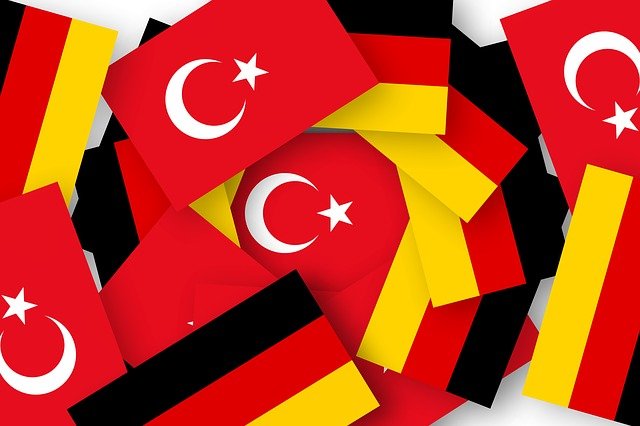 Безкоштовно завантажити прапори європейської Туреччини, Німеччини, безкоштовне зображення для редагування за допомогою безкоштовного онлайн-редактора зображень GIMP