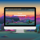 Evening Bliss Calm Hillscape for Your Browser  screen for extension Chrome web store in OffiDocs Chromium