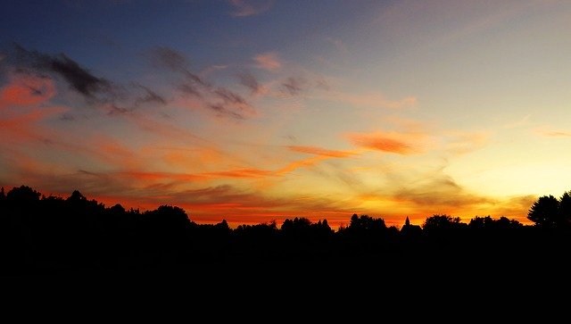저녁 하늘 황혼 무료 다운로드 - 무료 사진 또는 김프 온라인 이미지 편집기로 편집할 사진