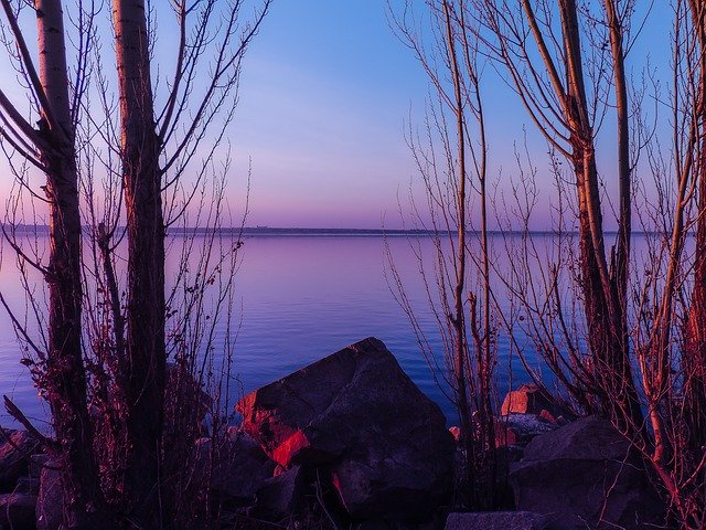 הורדה חינם Evening Sunset Twilight - תמונה או תמונה בחינם לעריכה עם עורך התמונות המקוון GIMP