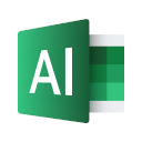 Excel AI  screen for extension Chrome web store in OffiDocs Chromium