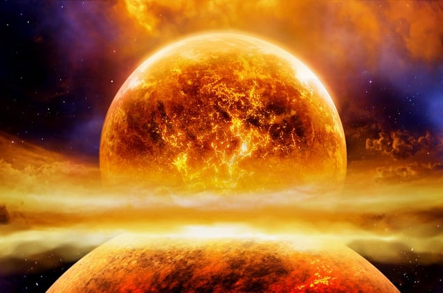 Free download exoplanet supernova cosmos universe free picture to be edited with GIMP free online image editor