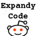 ExpandyCode for Reddit  screen for extension Chrome web store in OffiDocs Chromium