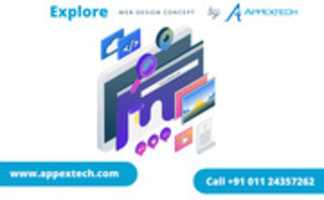 Free download Explore Web Design Concept By Appextech Software Solutions free photo or picture to be edited with GIMP online image editor