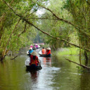 Exploring Tân Lập Floating Village by Boat  screen for extension Chrome web store in OffiDocs Chromium