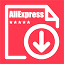 Export reviews from aliexpress  screen for extension Chrome web store in OffiDocs Chromium