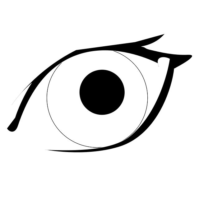 Free download Eye Pupil Stare - Free vector graphic on Pixabay free illustration to be edited with GIMP free online image editor