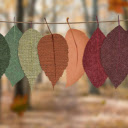 Fabric Autumn Leaves  screen for extension Chrome web store in OffiDocs Chromium