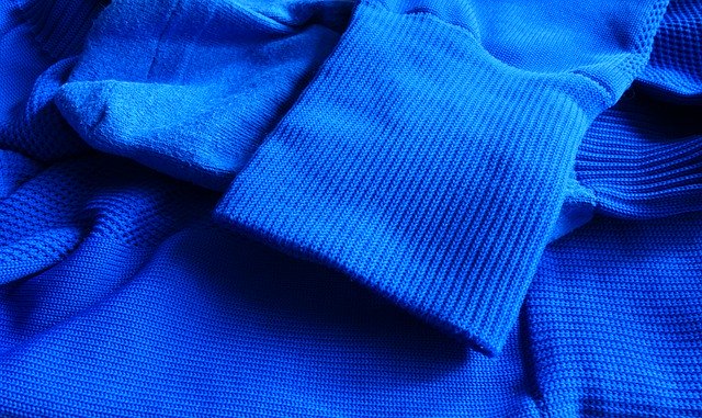 Download gratuito di Fabric Blue Structure: foto o immagine gratuita da modificare con l'editor di immagini online GIMP