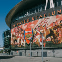 Facade of Emirates Stadium in London  screen for extension Chrome web store in OffiDocs Chromium
