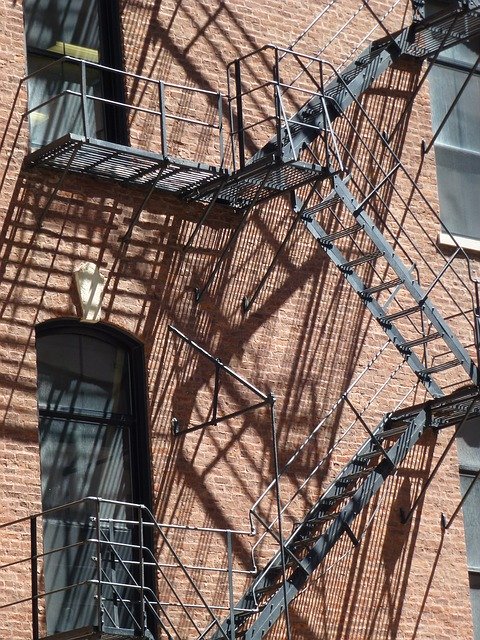 Free download Facade Staircase Chicago -  free photo or picture to be edited with GIMP online image editor