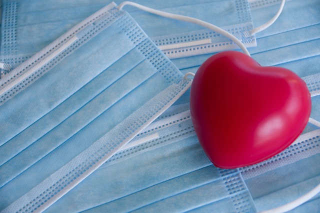 Free download face masks heart pandemic figure free picture to be edited with GIMP free online image editor