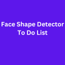 Face Shape Detector To Do List  screen for extension Chrome web store in OffiDocs Chromium