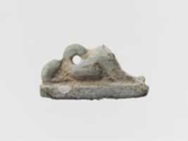 Free download Faience amulet in the form of a lion free photo or picture to be edited with GIMP online image editor