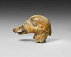 Free download Faience fragment of a duck askos (flask with spout) free photo or picture to be edited with GIMP online image editor