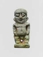 Free download Faience two-sided amulet in the form of the dwarf god Pataikos free photo or picture to be edited with GIMP online image editor