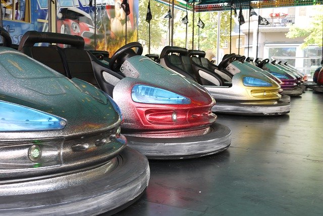Free download Fair Bumper Cars Ride -  free photo or picture to be edited with GIMP online image editor