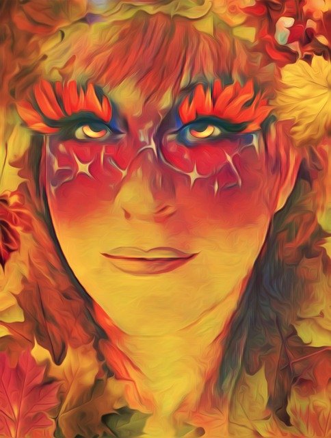 Free download Fairy Fantasy Autumn -  free illustration to be edited with GIMP free online image editor