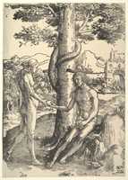 Free download Fall of Man (Adam and  Eve) free photo or picture to be edited with GIMP online image editor
