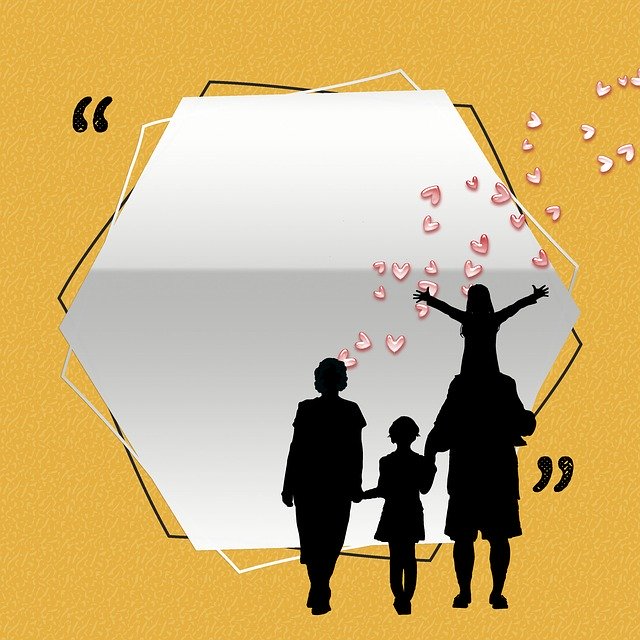 Free download Family Love Heart -  free illustration to be edited with GIMP free online image editor