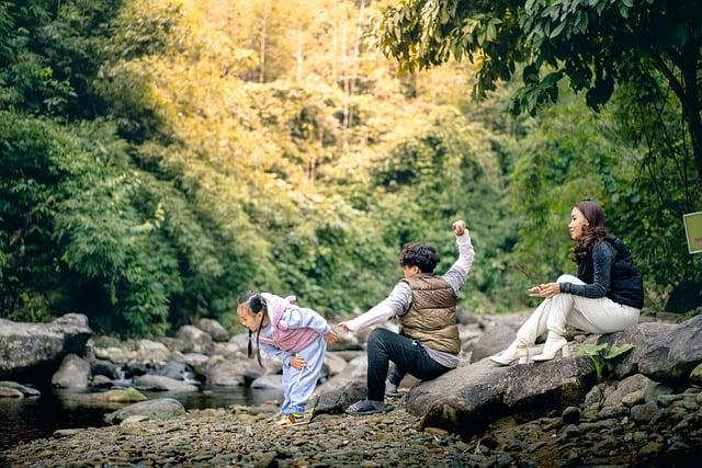 Free download family travel mountain forest tree free picture to be edited with GIMP free online image editor