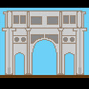 Famous Roman Buildings Tour  screen for extension Chrome web store in OffiDocs Chromium