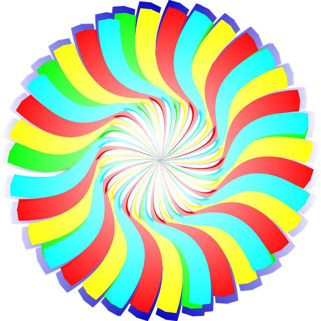 Free download Fan Color Colorful - Free vector graphic on Pixabay free illustration to be edited with GIMP free online image editor