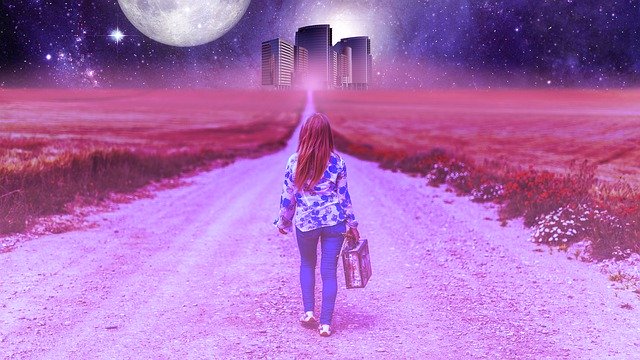 Free download Fantasy Building Composing -  free illustration to be edited with GIMP free online image editor