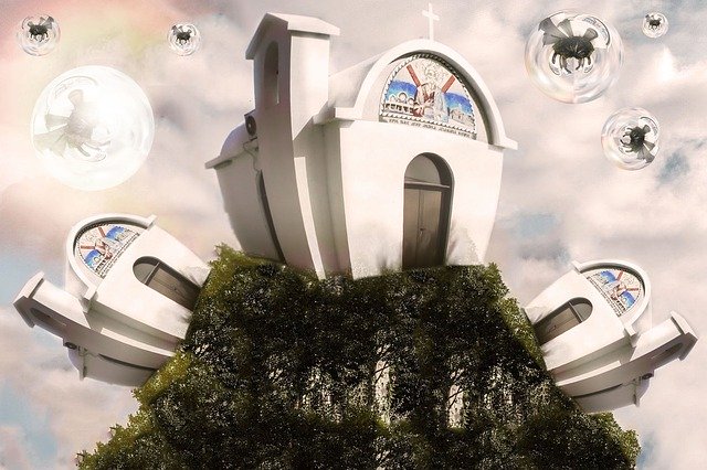 Free download Fantasy Dream Sky Mystical -  free illustration to be edited with GIMP free online image editor