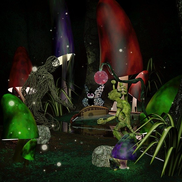Free download Fantasy Fairy Tales Mystical -  free illustration to be edited with GIMP free online image editor